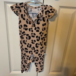 Posh Peanut Cap Sleeve Romper